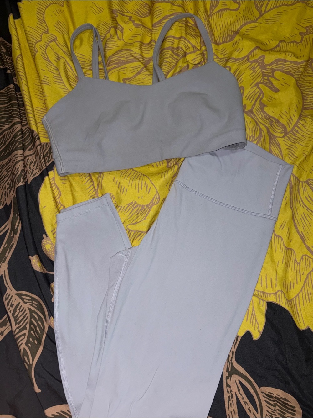 all in motion Light Lavender Sports Bra & Leggings Set